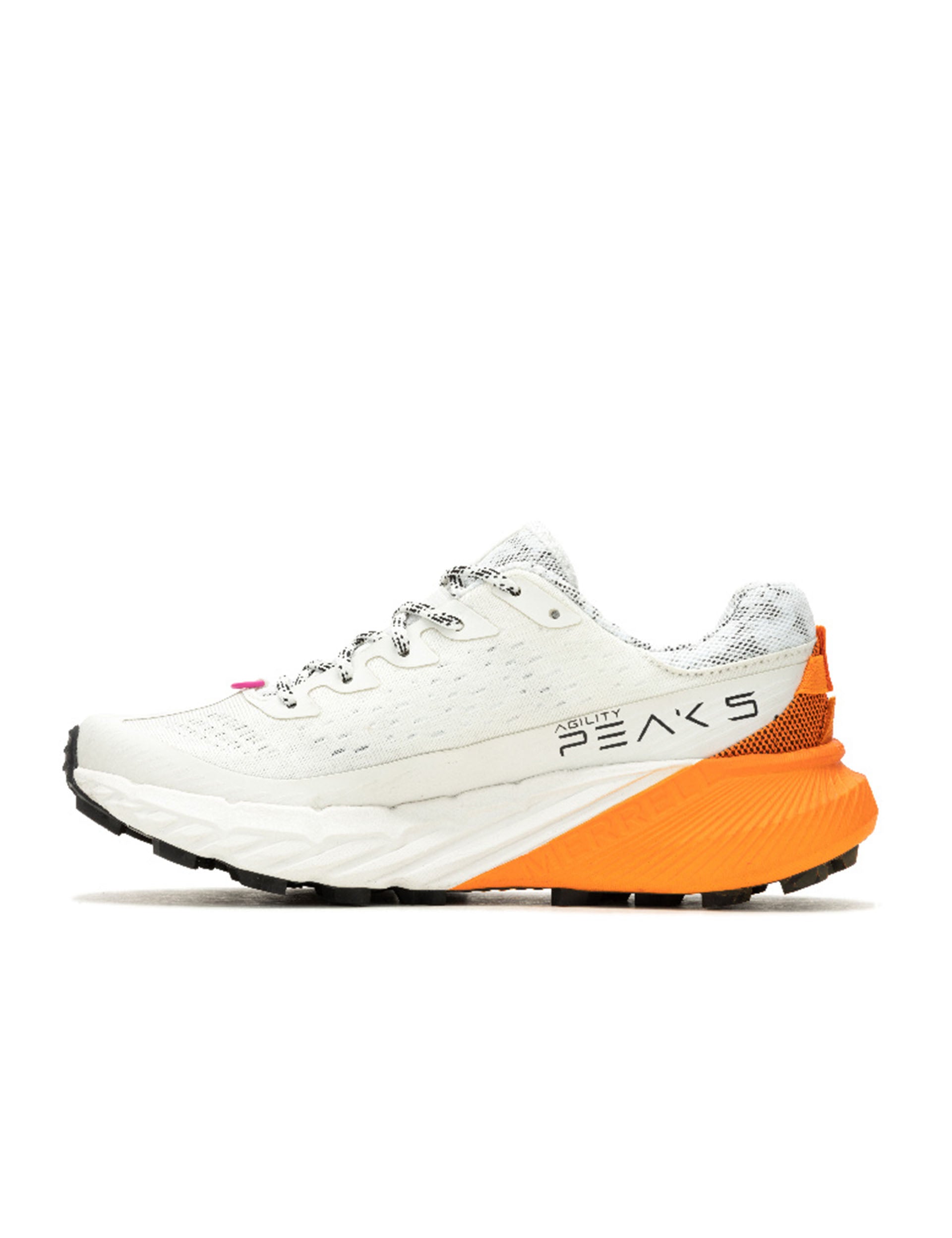 Agility Peak 5 Running Shoes - White & Multicolor - Lightweight Trail Running Shoes for Men & Women - Perfect for Hiking, Jogging and Outdoor Adventures