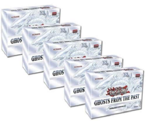 Yu-Gi-Oh! Ghosts from The Past Booster Box - 15 Packs x 5 Random Trading Cards | Collectible Card Game for Tournaments & Casual Play