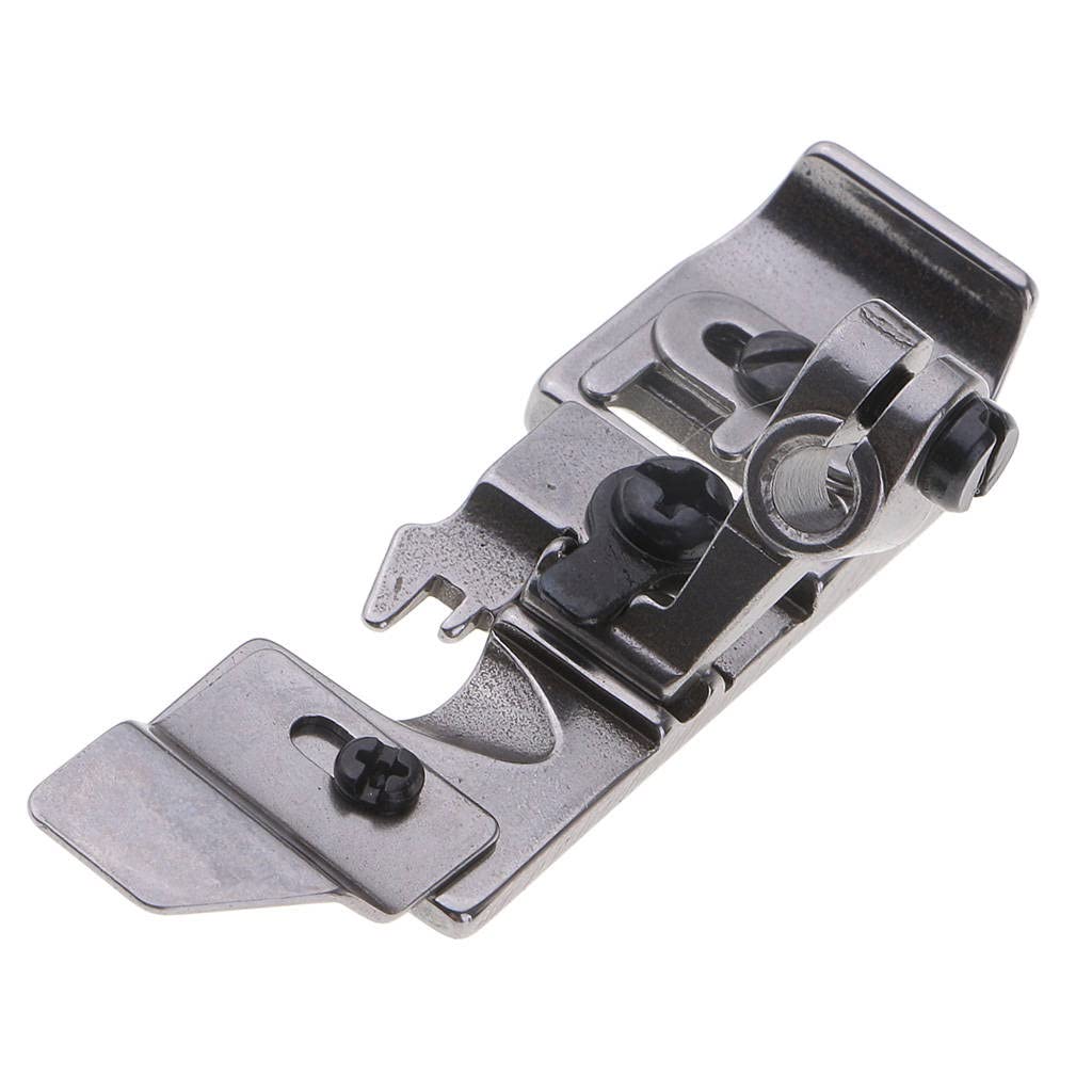 LoveinDIY 3-Thread Overlock Presser Foot for Industrial Sewing Machines - Perfect for Serging, Hemming & Professional Garment Construction