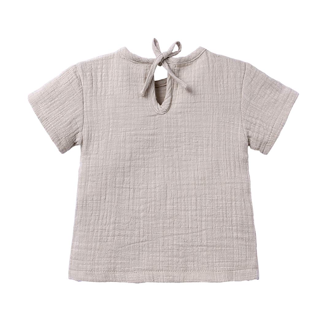 MYGBCPJS Baby Boys & Girls 2-Piece Cotton Outfit Set - Short Sleeve Top + Bloomer Shorts | Soft & Comfortable Summer Playwear for Toddlers 1-3 Years