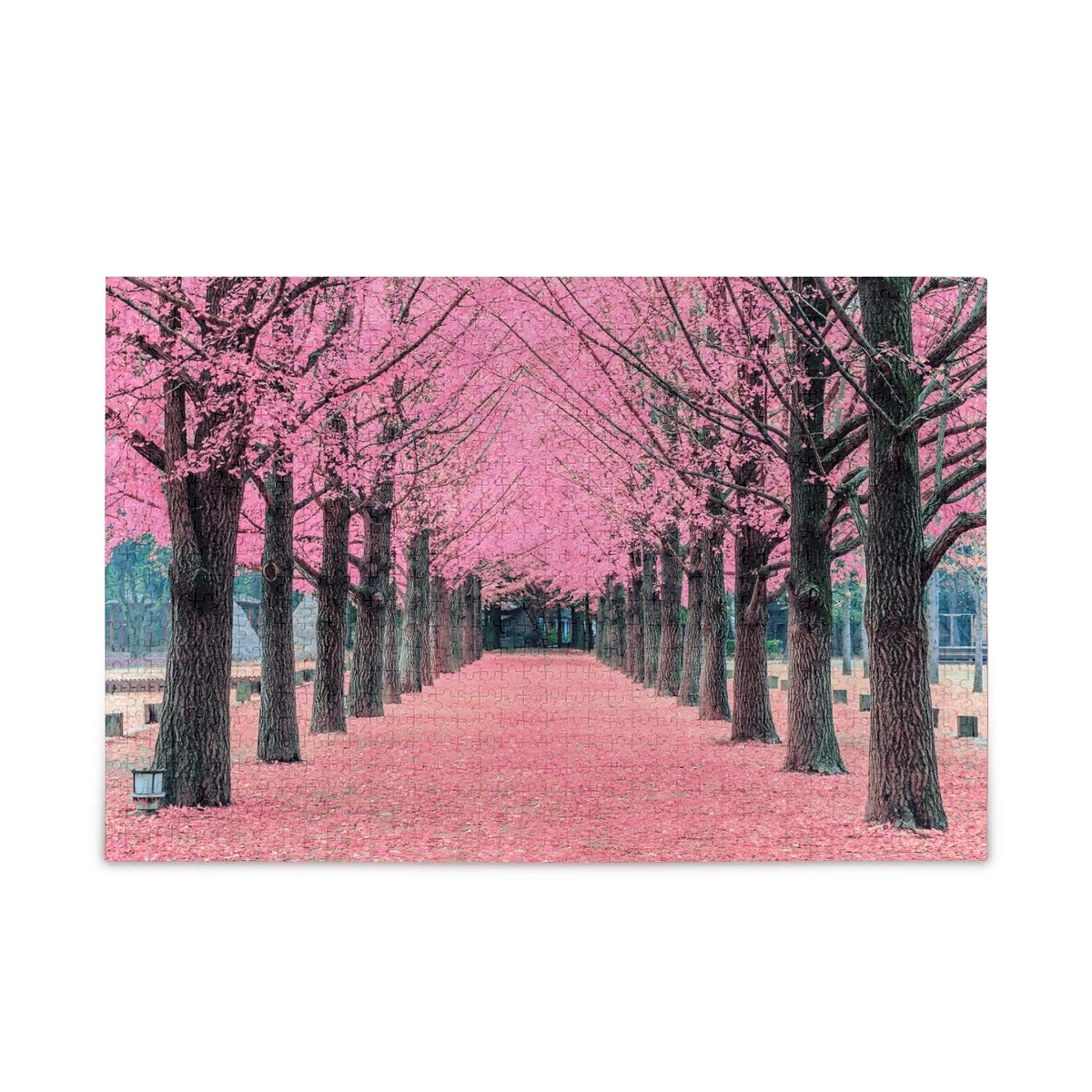 500-Piece Fallen Leaves Jigsaw Puzzle - Fun Family Game & Home Decor for Kids & Adults