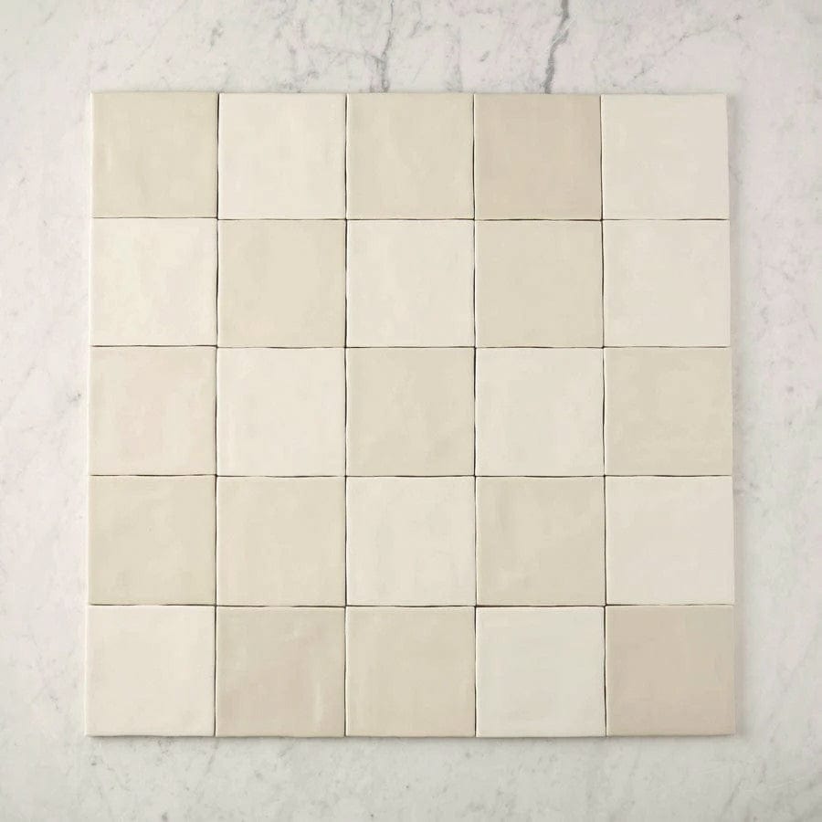 Premium Newport Matte Taupe Mixed Square Tile - 12x12 Inch Porcelain Floor & Wall Tiles - Waterproof & Durable for Bathroom, Kitchen, and Backsplash Installation