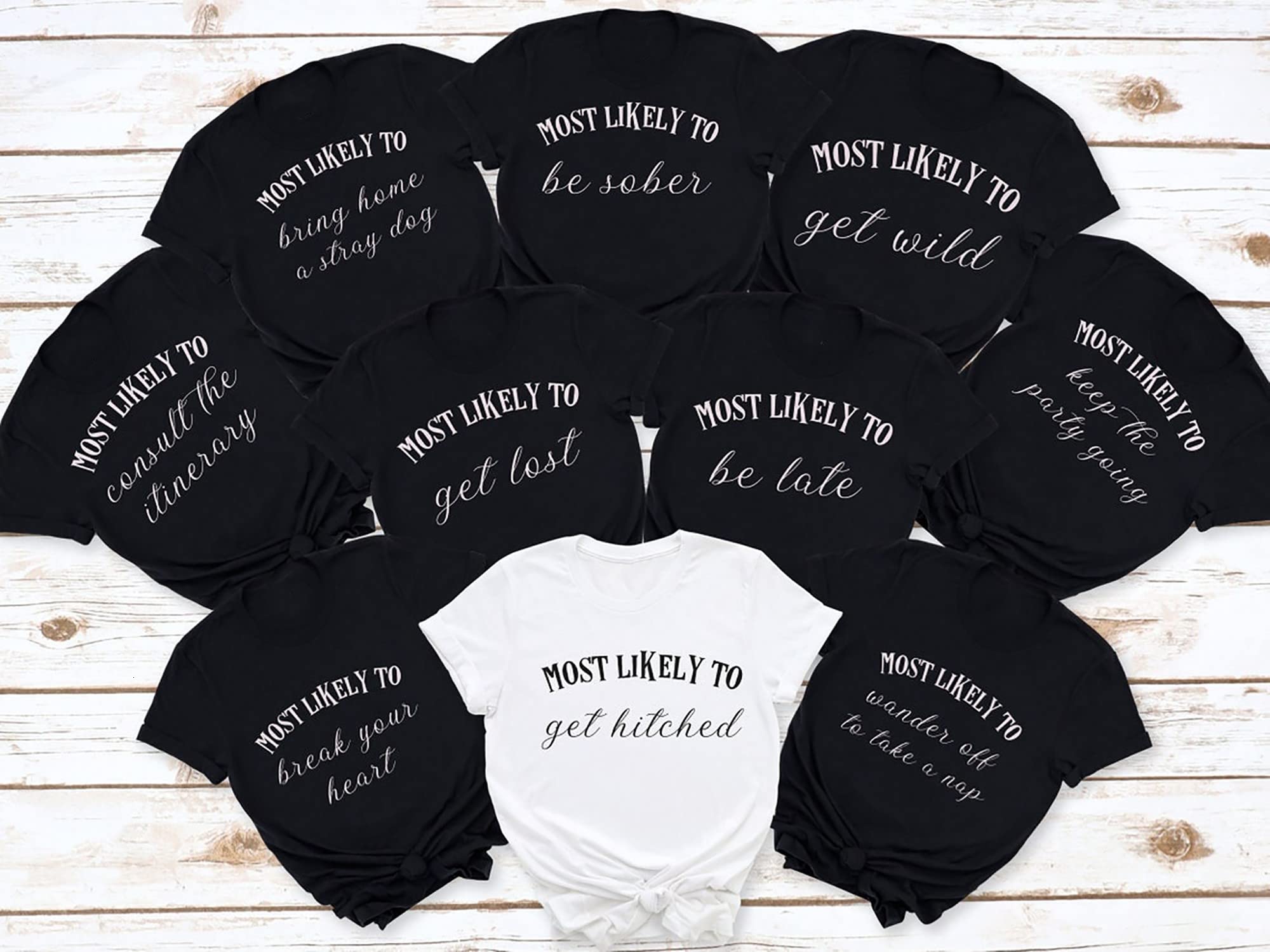 Funny Bachelorette Party Shirts - Bride Squad & Groom Team Matching Wedding T-Shirts - Perfect for Bridal Showers, Bachelorette Weekends & Wedding Events - Inspired by Mean Girls Movie