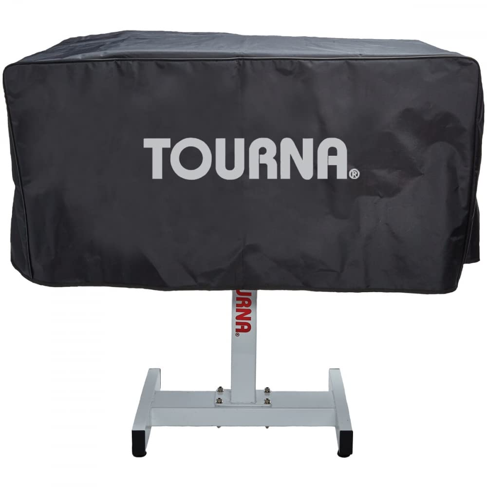TOURNA Black Cover for Floor Stringing Machines - Durable Protection for Tennis & Badminton Court Equipment