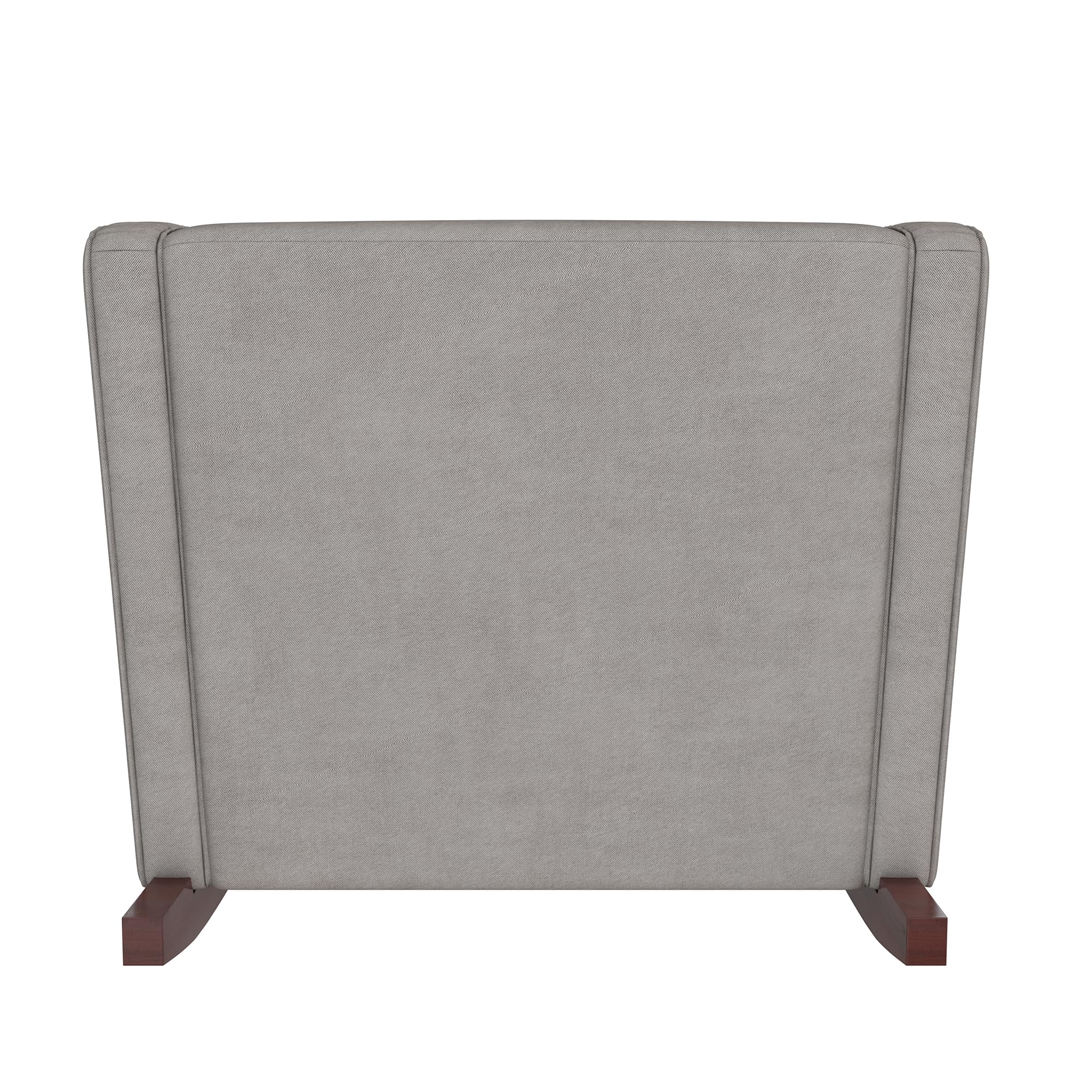 Baby Relax Hadley Double Rocker Chair - Comfortable Nursery Glider for Breastfeeding & Baby Bonding, Taupe - Perfect for Nurseries, Bedrooms & Living Rooms