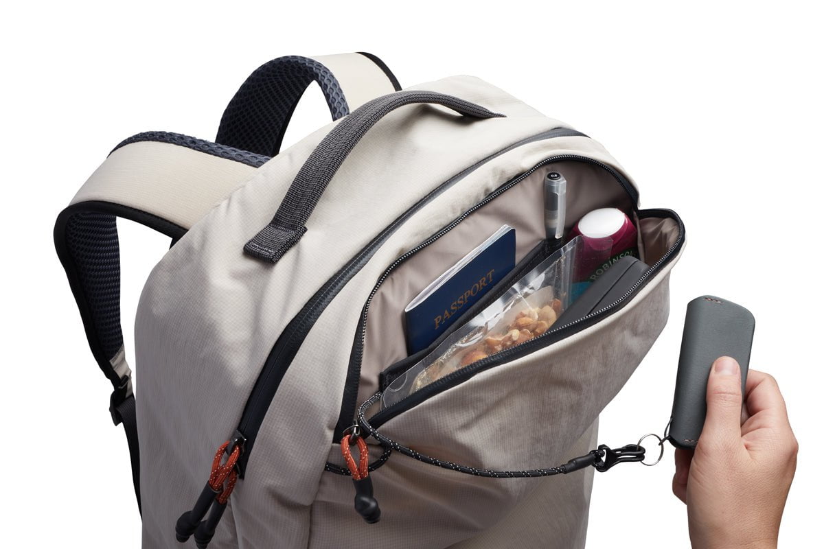 Bellroy Lite Travel Pack 30L - Lightweight Waterproof Backpack for Hiking, Camping & Air Travel | Durable Carry-On Luggage with Laptop Compartment