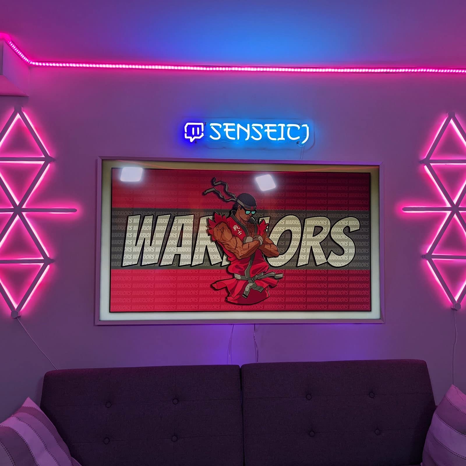 Custom Neon Signs for Game Room - Personalized Channel ID Sign Light for Twitch, Facebook & YouTube | Wall Decor & Birthday Gifts for Gamers | Perfect for Streaming Setup, Gaming Den & Man Cave Decor