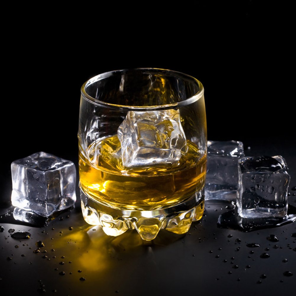 Premium Silicone Ice Cube Trays Set of 2 - Large Square & Sphere Ice Ball Molds with Lids for Whiskey, Cocktails, Brandy - Perfect for Home Bars, Parties & Gifts (Grey)