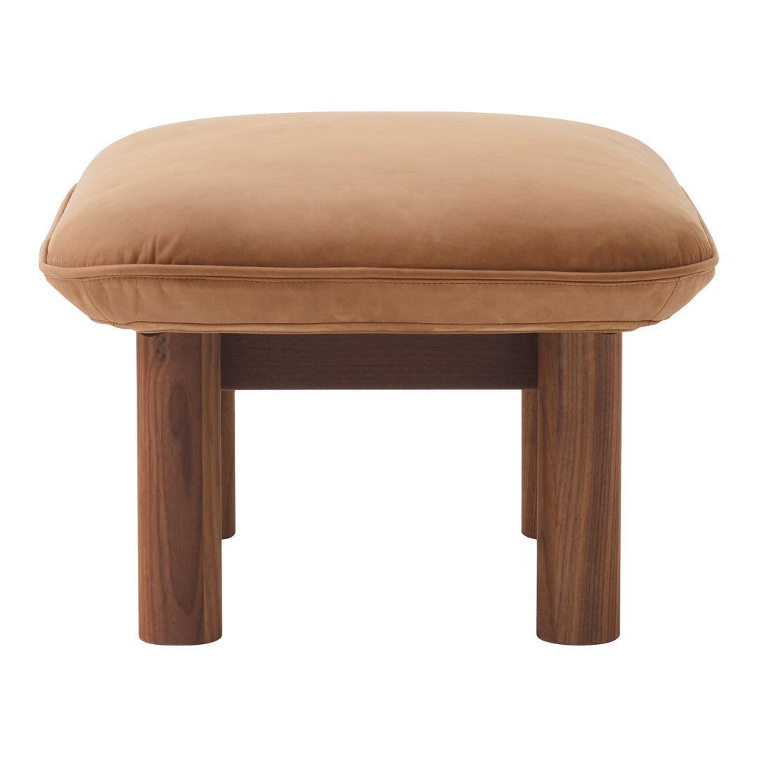 Brasilia Ottoman - Modern Round Storage Ottoman with Lift Top, Upholstered Footrest & Coffee Table - Perfect for Living Room, Bedroom & Home Decor