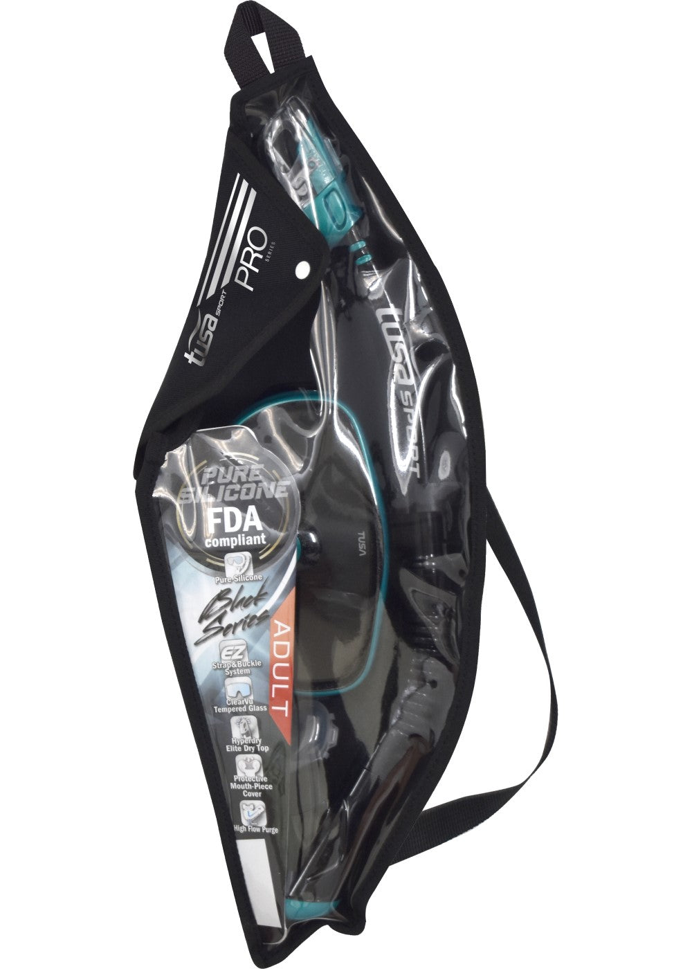 Tusa Serene Mask & Snorkel Set - Premium Anti-Fog Snorkeling Gear for Adults & Kids - Perfect for Beach Vacations, Swimming, and Underwater Exploration