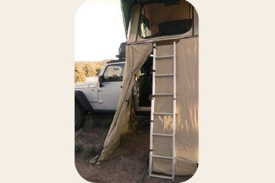 Front Runner Outfitters Heavy Duty Roof Top Tent Ladder - Aluminum Alloy Climbing Ladder for Camping, Overlanding & Outdoor Adventures