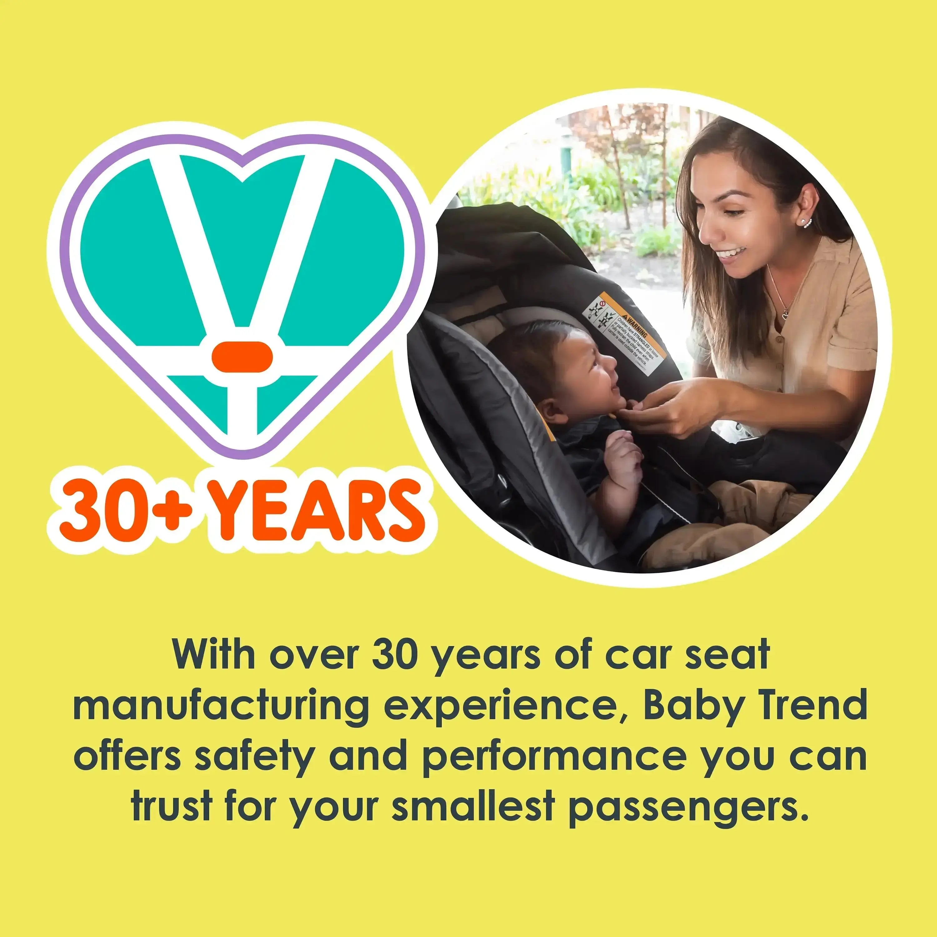 Baby Trend EZ Lift PLUS Infant Car Seat - Safe & Comfortable for Newborns 0-35 lbs - Perfect for Travel, Shopping & Daily Use