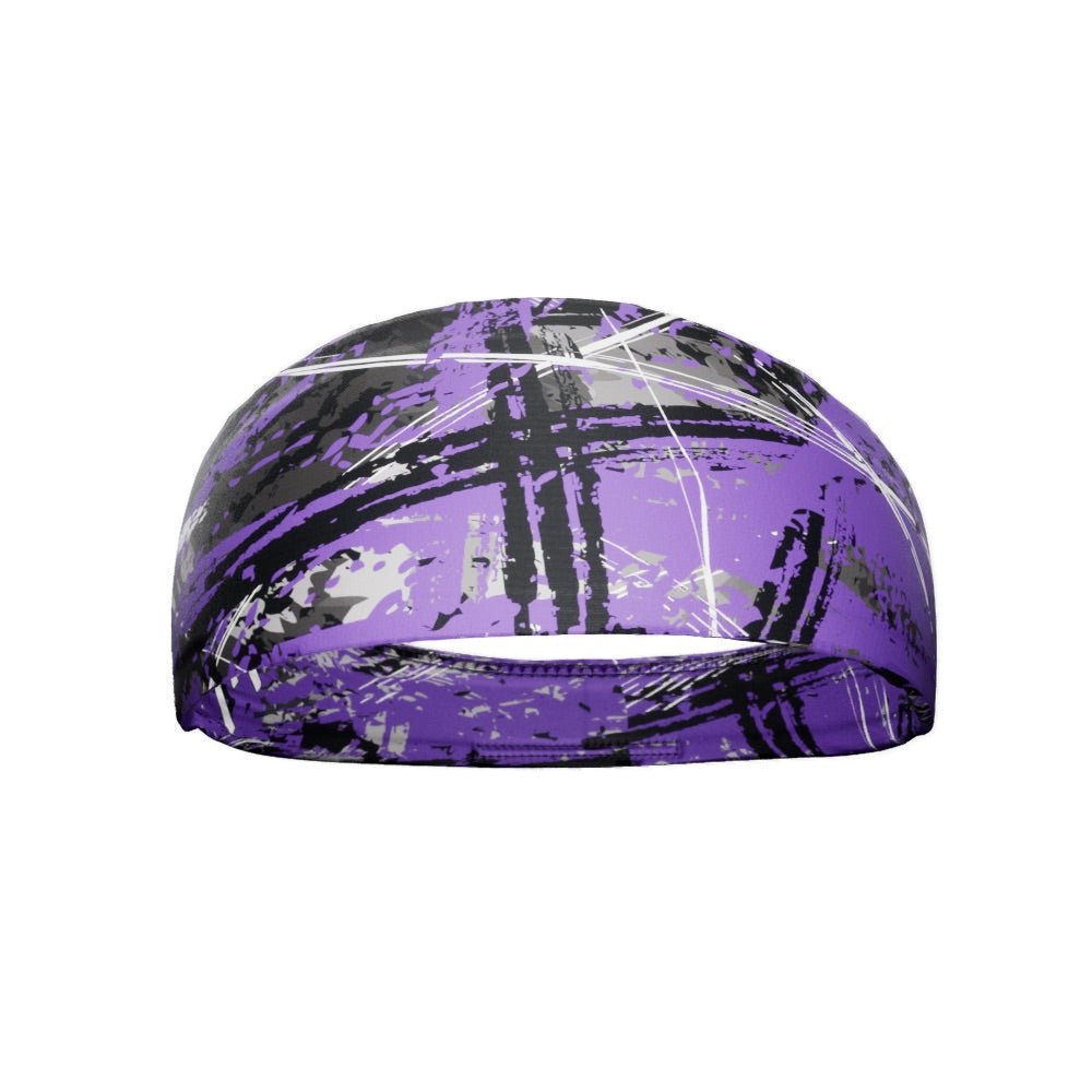 Stylish Wicked Purple Headband for Women & Girls - Soft & Comfortable Hair Accessory for Sports, Yoga, Workouts, and Everyday Fashion