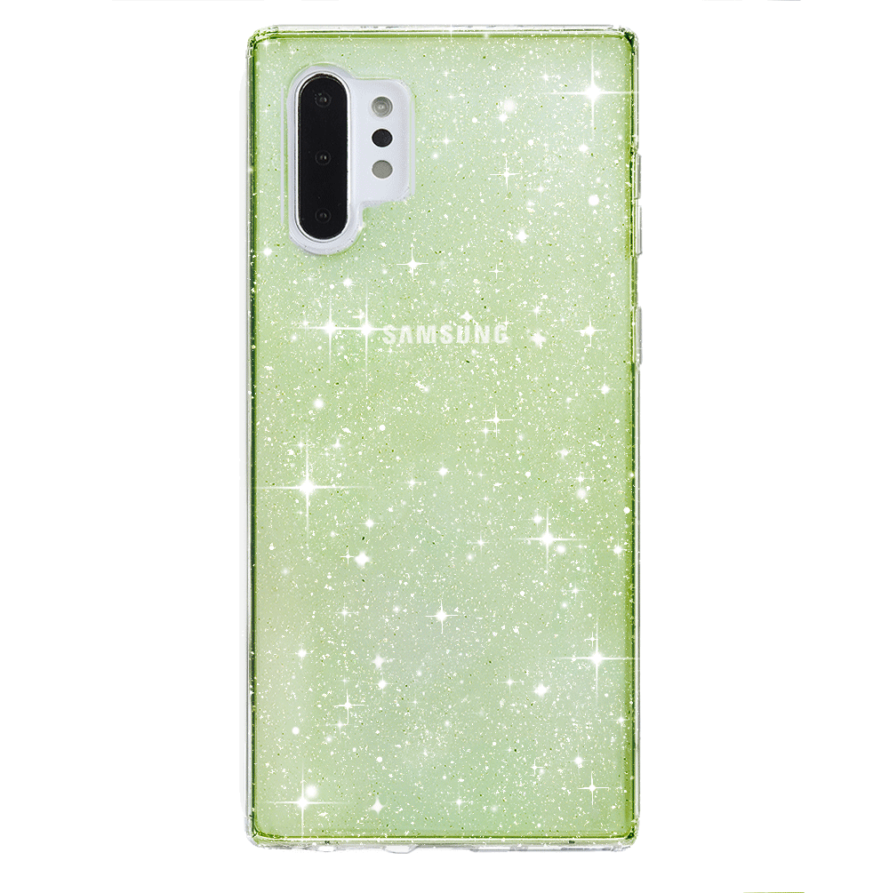 Samsung Galaxy Phone Case with Lime Stardust Design - Trendy Protective Cover for Everyday Use, Travel & Work