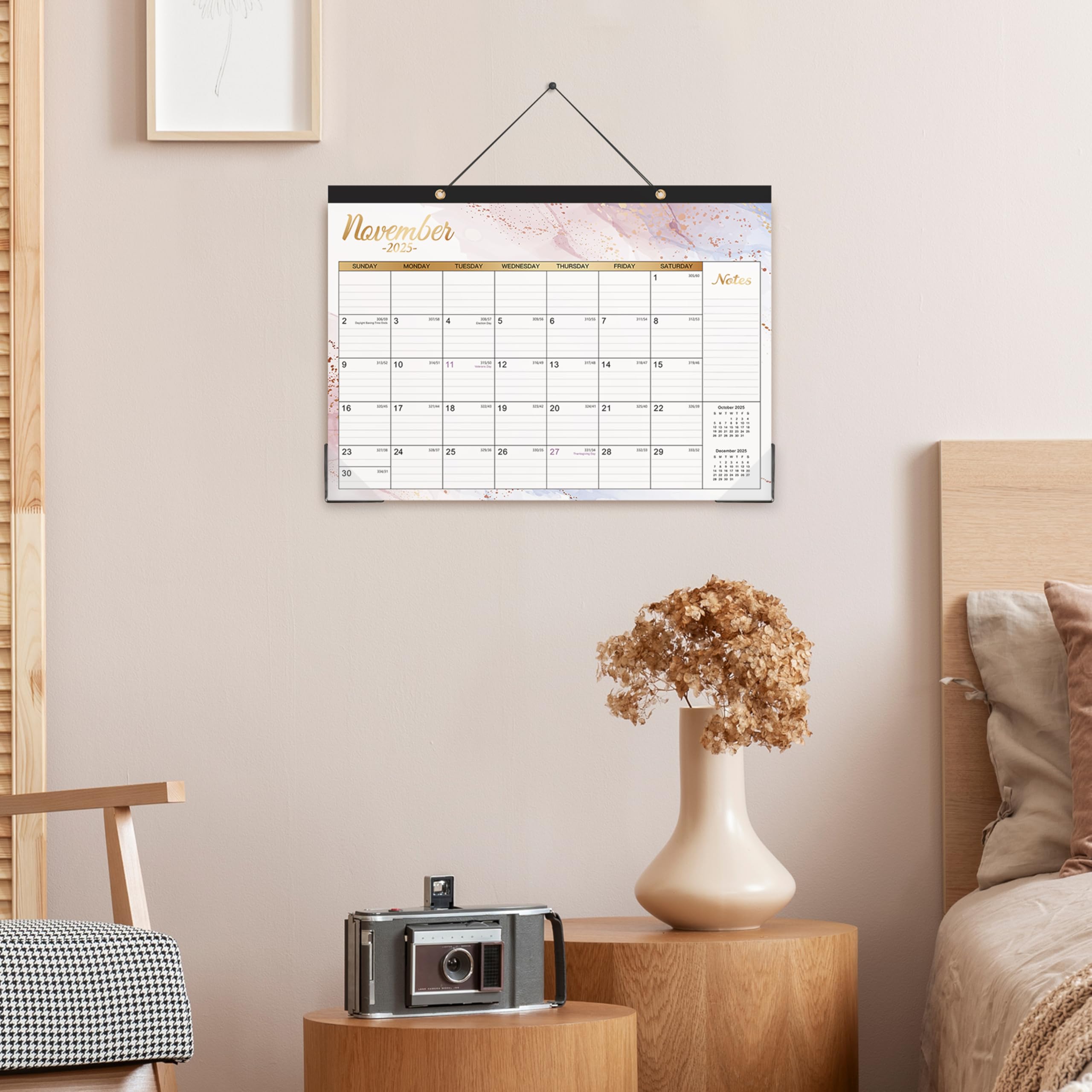 2025-2026 18-Month Wall & Desk Calendar - July 2025 to December 2026, 17
