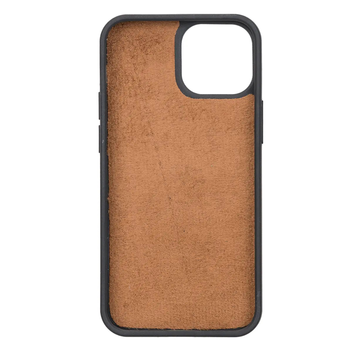 Premium Camel Brown Genuine Leather Wallet Case for iPhone 13 Mini - Slim Protective Cover with Card Slots (Perfect for Everyday Use, Travel & Business)