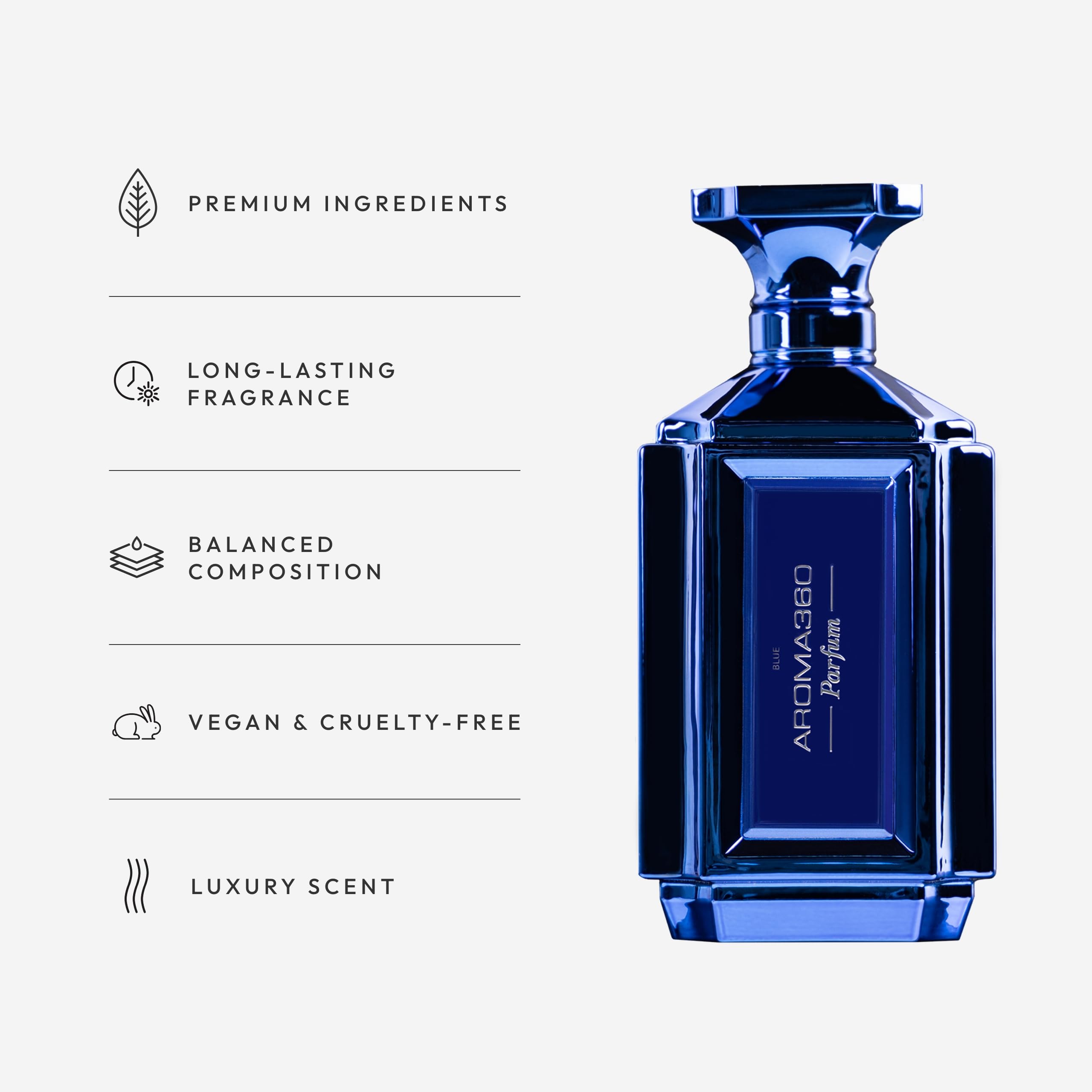 Aroma360 Premium Unisex Eau de Parfum - Luxury Cologne & Perfume for Men & Women - Long-Lasting Fragrance Oil for Date Night, Office & Special Occasions