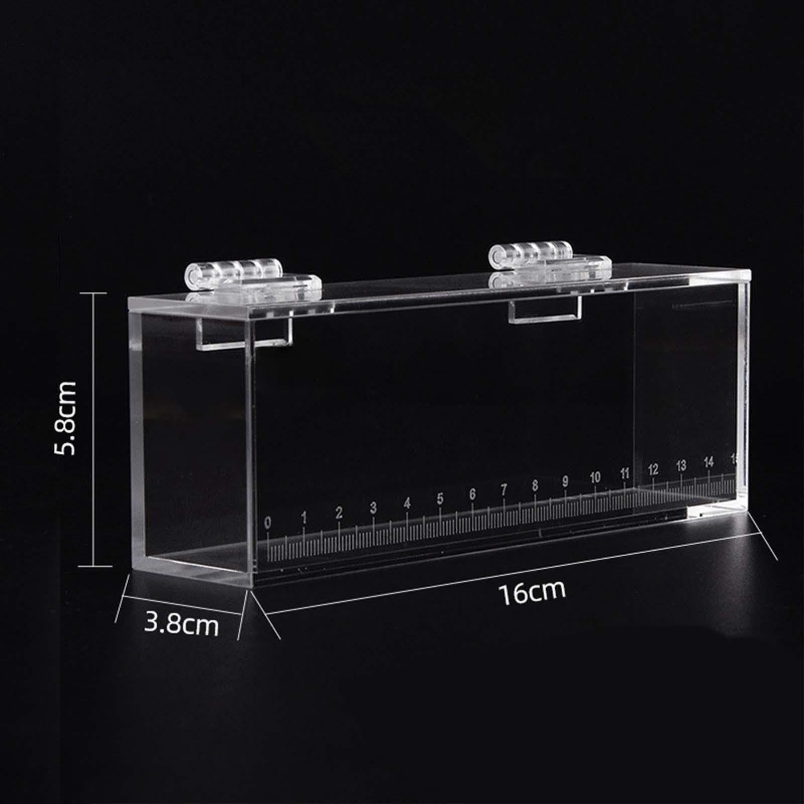 Acrylic Fish Hatchery Incubator & Observation Box - Small Fish Breeding Tank Accessory, Photo Shooting Case for Aquarium Pets | Perfect for Home Breeding, Classroom Science Projects & Underwater Photography