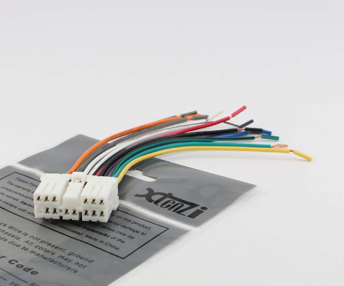 Subaru Car Radio Wire Harness XT8901-21 - Compatible with CD/DVD Navigation & In-Dash Audio Systems - Perfect for DIY Car Stereo Installation & Upgrade