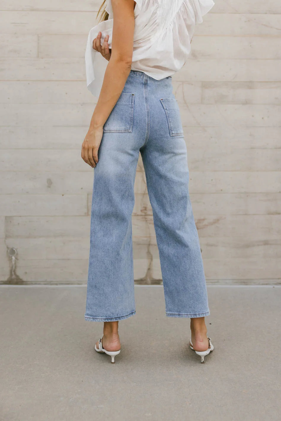 Laurie Straight Leg Jeans for Women - High Waist Slim Fit Denim Pants (Final Sale) | Perfect for Casual Wear, Office Outfits & Everyday Style