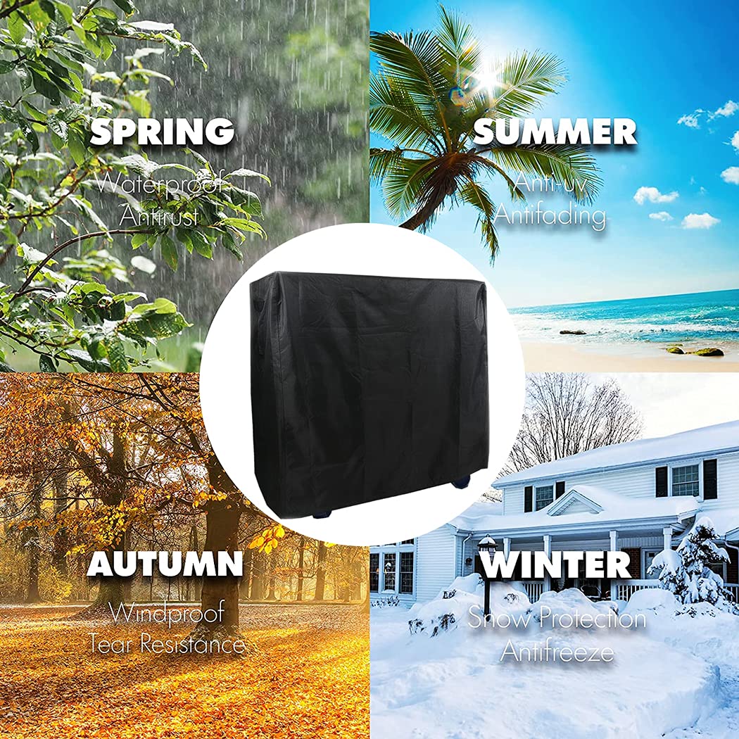 **Waterproof Keter Unity Patio Prep Table Cover - Large Outdoor BBQ Prep Table Cover with Handles for Full Protection | Durable Garden Furniture Cover for Picnics, Camping & Backyard Parties**