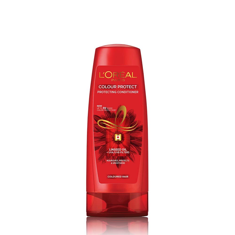 L'Oréal Paris Colour Protect Conditioner for Color-Treated Hair - 6.5 oz | Hydrating & Damage Repair for Weak Hair | Post-Coloring & Daily Hair Care Solution