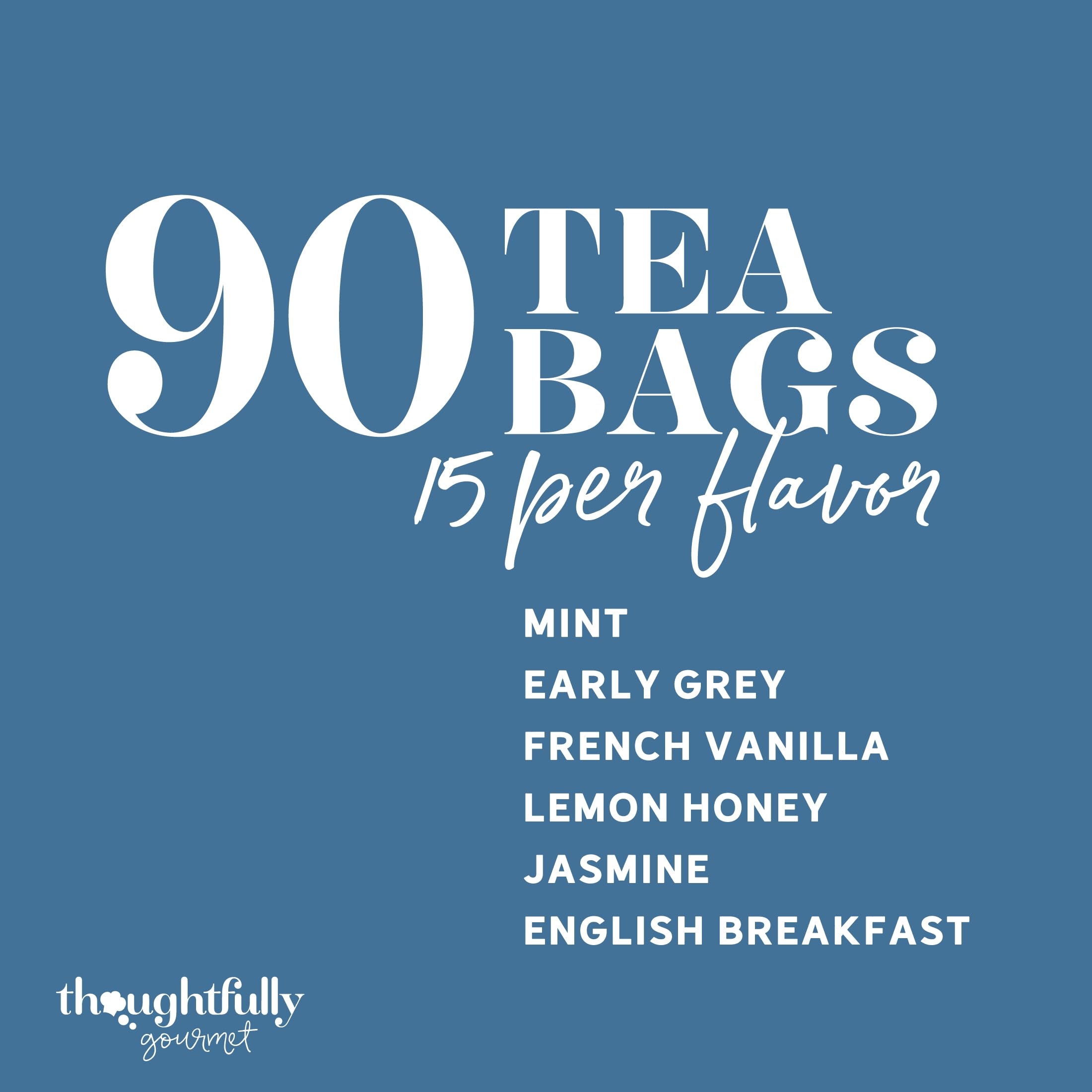 Best Grandpa Ever Tea Gift Set - 6 Flavor Tea Sampler with Inspirational Quotes | Thoughtful Gourmet Tea Collection | Perfect Grandfather's Day, Birthday & Retirement Gift (90 Count) - Ideal for Relaxation, Family Bonding & Special Occasions