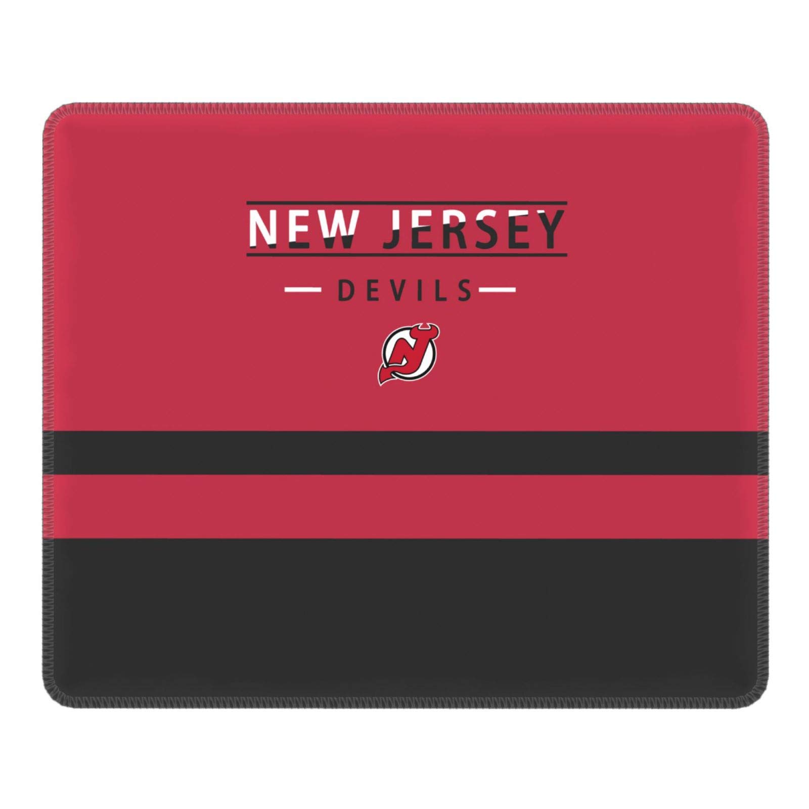 New Jersey Devils Hockey Team Mouse Pad - Non-Slip, Comfortable Gaming & Office Desk Accessory for Laptop & PC - Perfect for Hockey Fans, Gamers & Office Workers