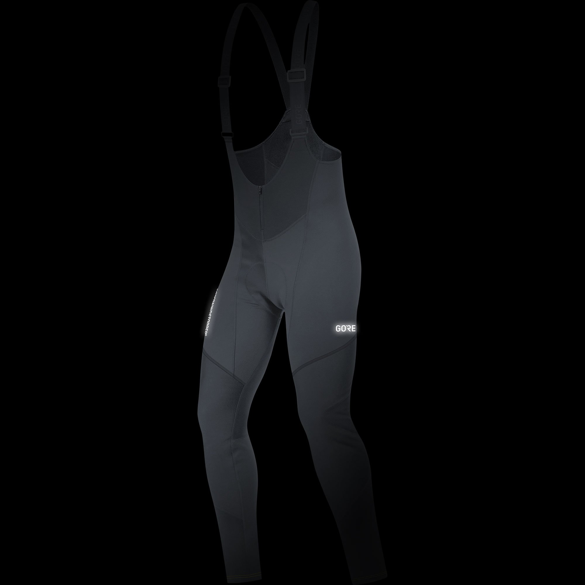 Gore Men's C3 GWS Bib Tights - Thermal Cycling Pants for Cold Weather - Windproof & Waterproof Winter Biking Gear for Road & Mountain Biking
