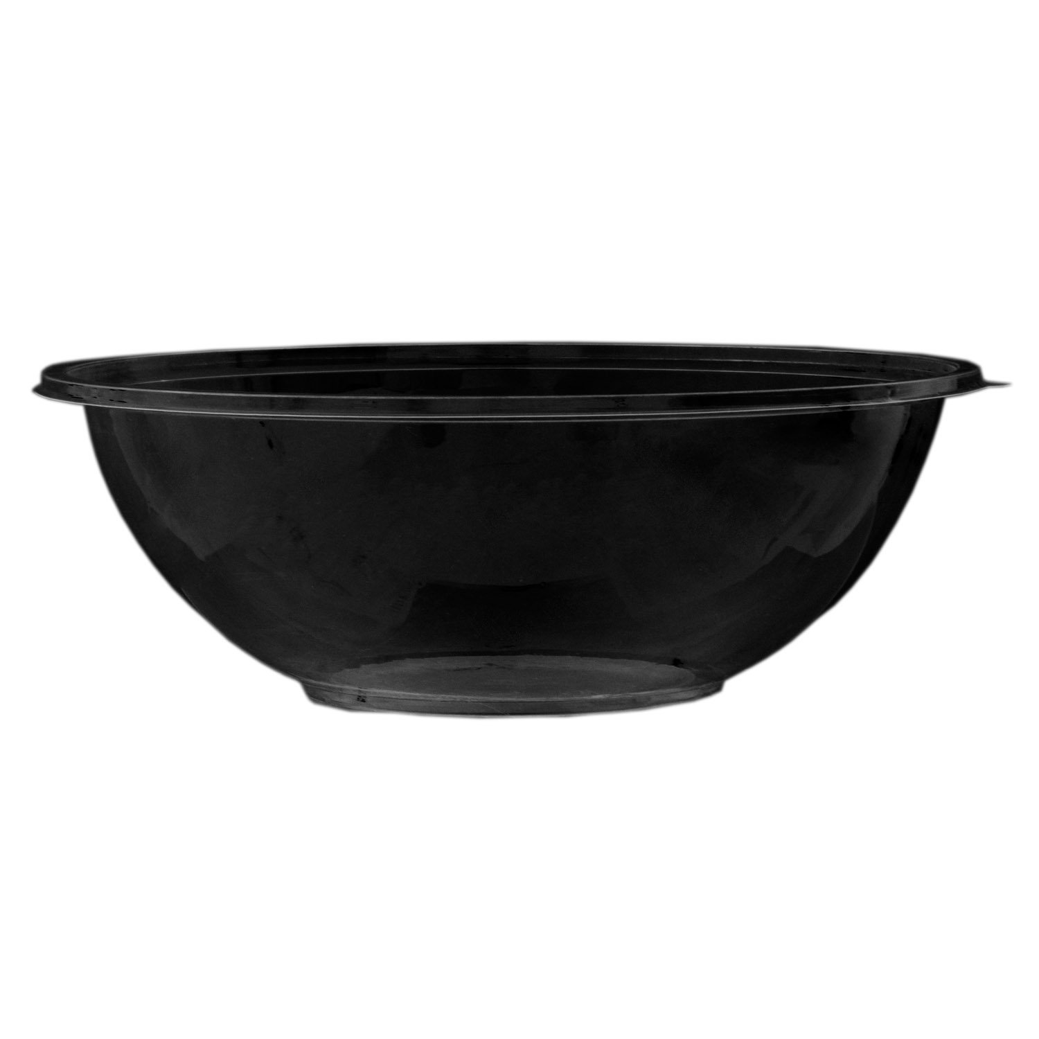 320 oz Black Soft Plastic Bowls - Pack of 24, Durable Party Essentials for Events, Picnics, BBQs & Outdoor Dining - BPA-Free Disposable Tableware