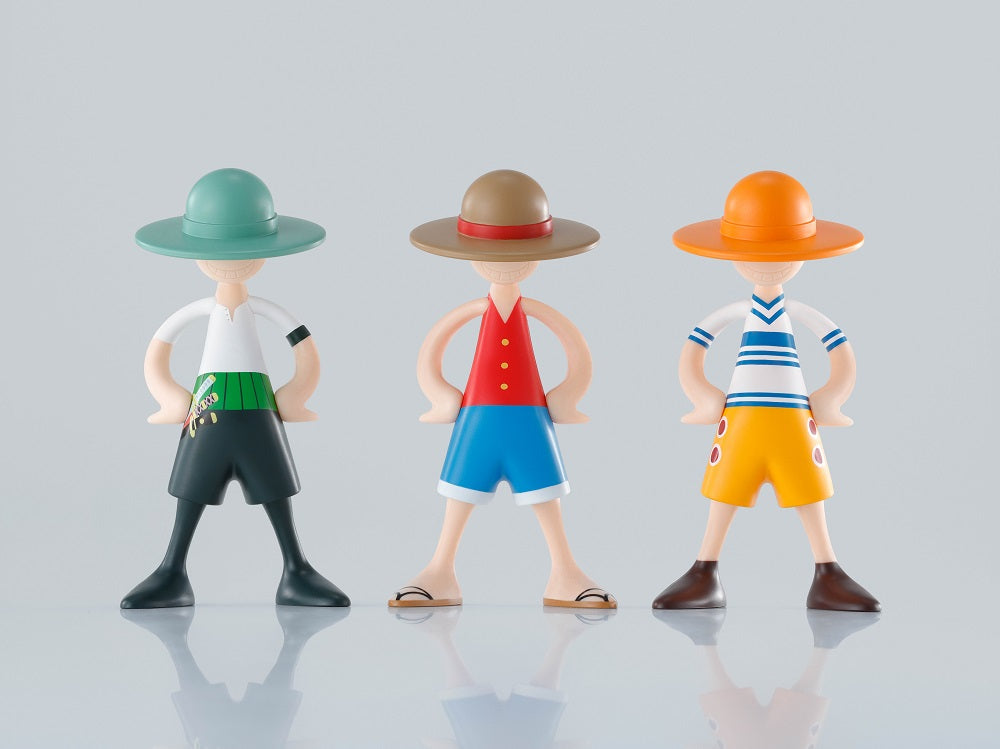 Bandai One Piece Luffy's Archive of Adventure Vol.1 Trading Figures Box Set of 10 - Anime Collectibles for Fans & Display | Perfect for Home Decor, Office Display & Gift Giving