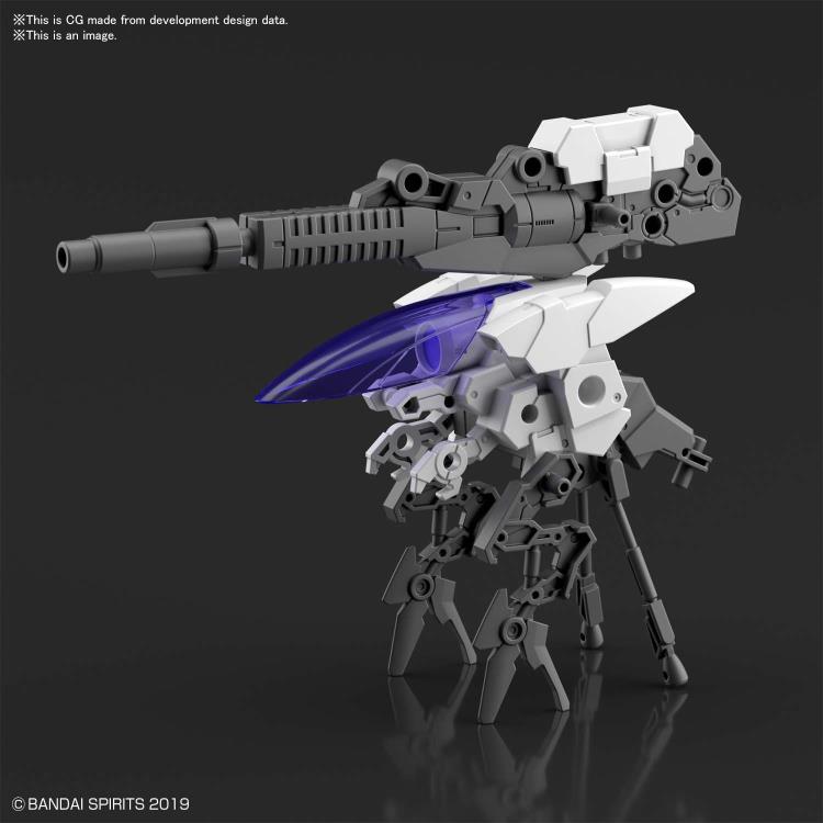 Bandai 30MM 1/144 Scale Model Kit - 30 Minutes Missions EV-09 Extended Armament Vehicle (Cannon Bike Version) - Perfect for Wargaming, Diorama Building & Sci-Fi Collectors