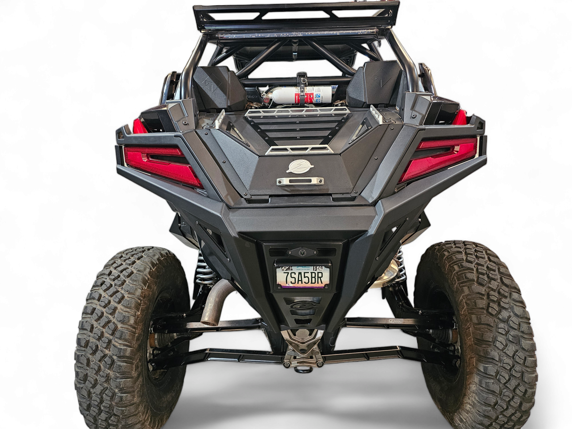 2020-2025 Polaris RZR Pro XP/Turbo R/Pro S Volt Series Rear Bumper RRB610002 - Heavy Duty Off-Road Protection for Trail Riding & Dune Bashing
