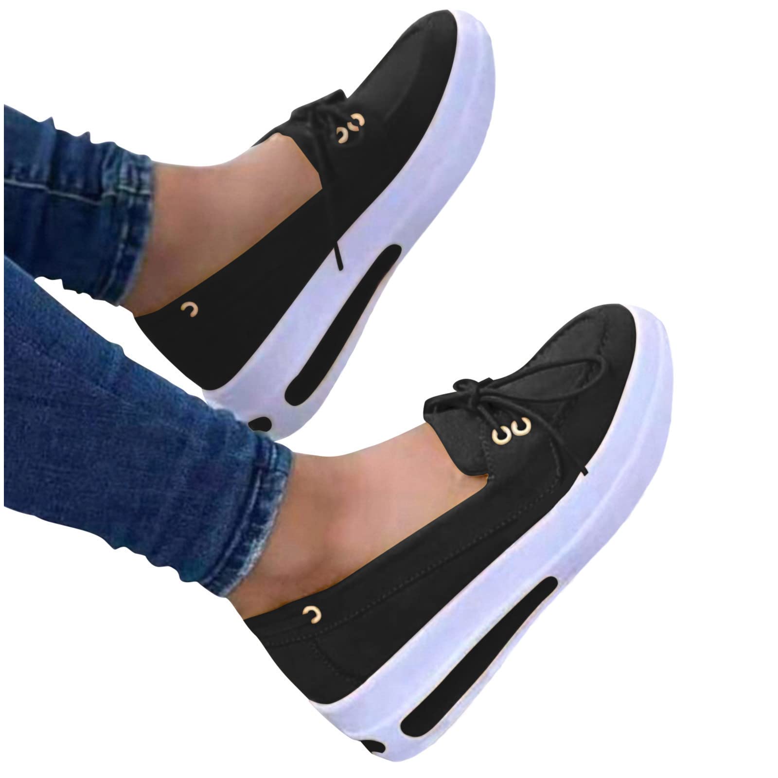 2022 Women's Breathable Sport Sneakers - Lightweight Casual Flat Walking Shoes with Velcro & Mesh Design for Outdoor, Summer, and Spring Activities | Perfect for Running, Gym, and Daily Wear