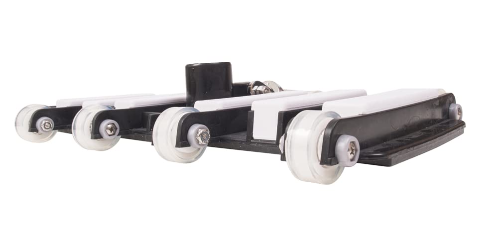Heavy Duty Vacuum Head with Wheels & Swivel - for Home & Garage Cleaning