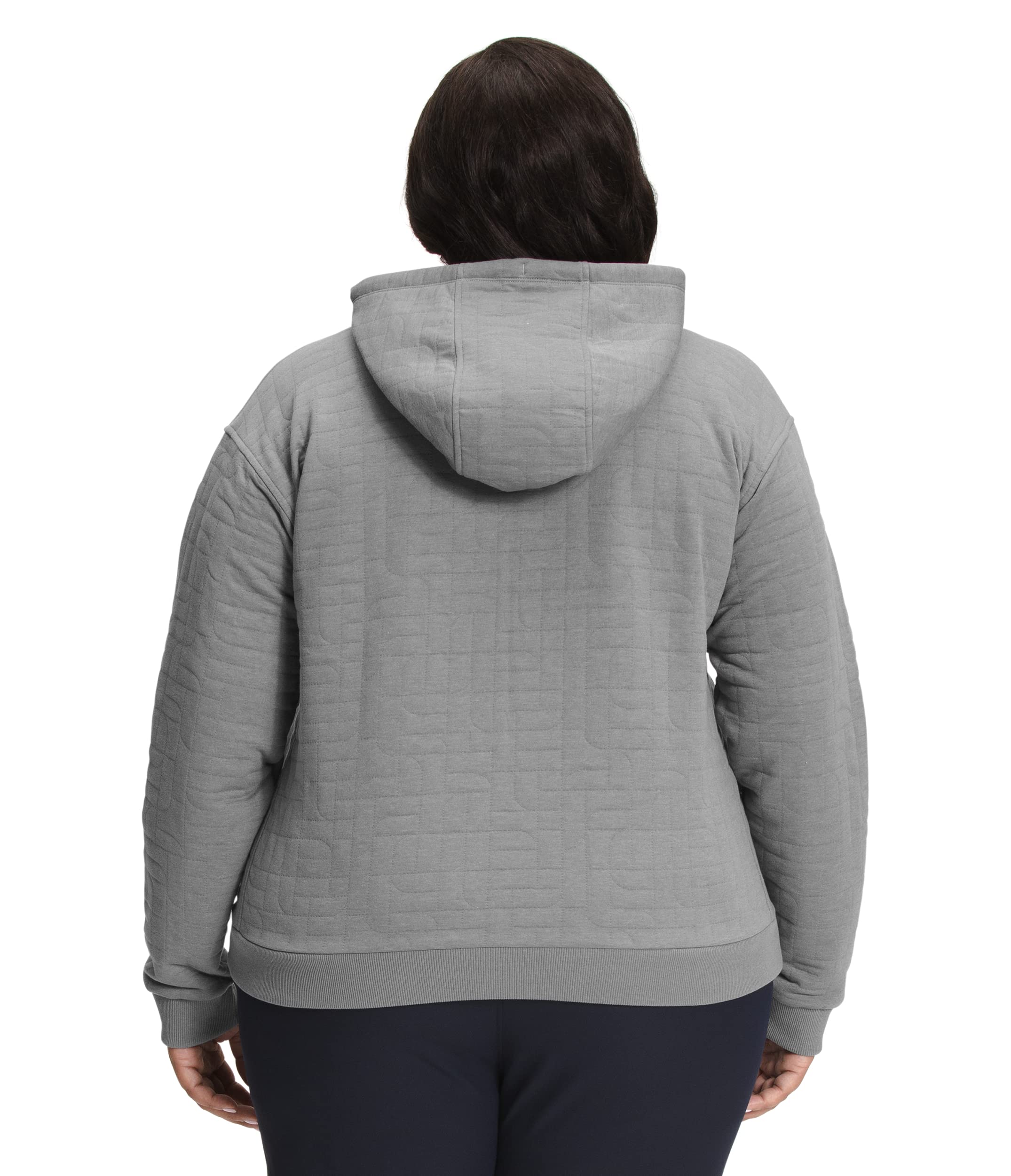 The North Face Longs Peak Quilted Full Zip Hoodie for Men & Women - Lightweight Insulated Jacket for Hiking, Camping & Outdoor Adventures