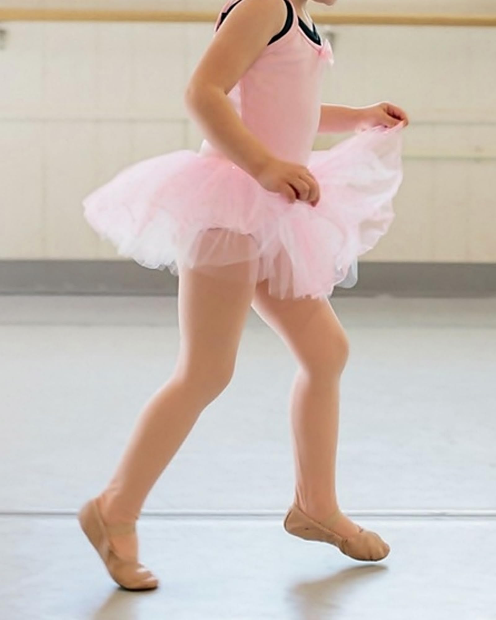 Stelle Girls' Ultra Soft Pro Dance Tights - Ballet Footed Tights for Toddler, Little Kid & Big Kid | Perfect for Ballet Class, Dance Practice & Performance