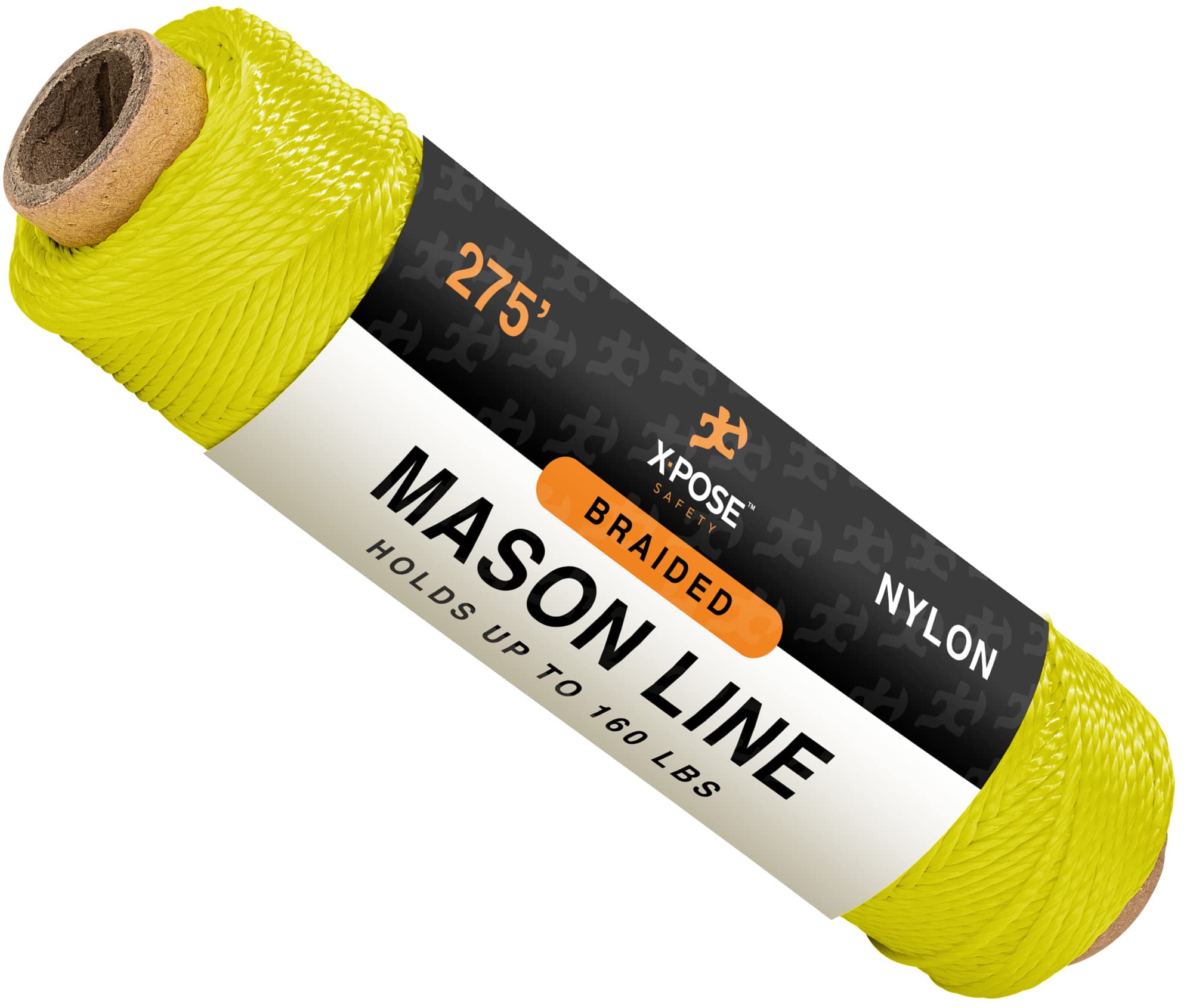 Durable 275' Nylon Twine String - Strong Synthetic Rope for Crafts, Camping, Gardening, Fishing & Marine Use - Ideal for Line Leveling, Trot Lines, Decoy Setup & Property Marking - Indoor/Outdoor Construction & DIY Projects (Green)