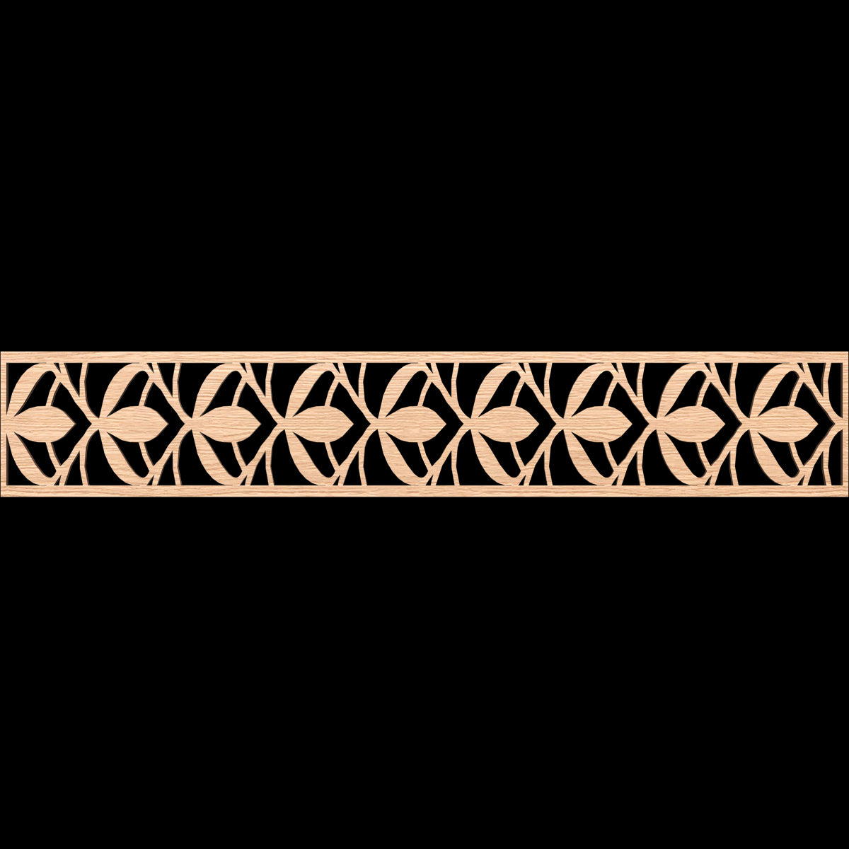 Salem Fretwork Moulding - Decorative Wood Trim for Home Interior & Furniture | Perfect for DIY Crafts, Wall Paneling, and Cabinet Accents