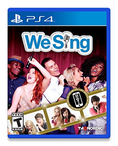 We Sing (PS4) - PlayStation 4 Solus Edition | Karaoke Game for Parties & Family Fun | Best Music Game for PS4