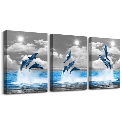 Blue Dolphin Abstract Pictures