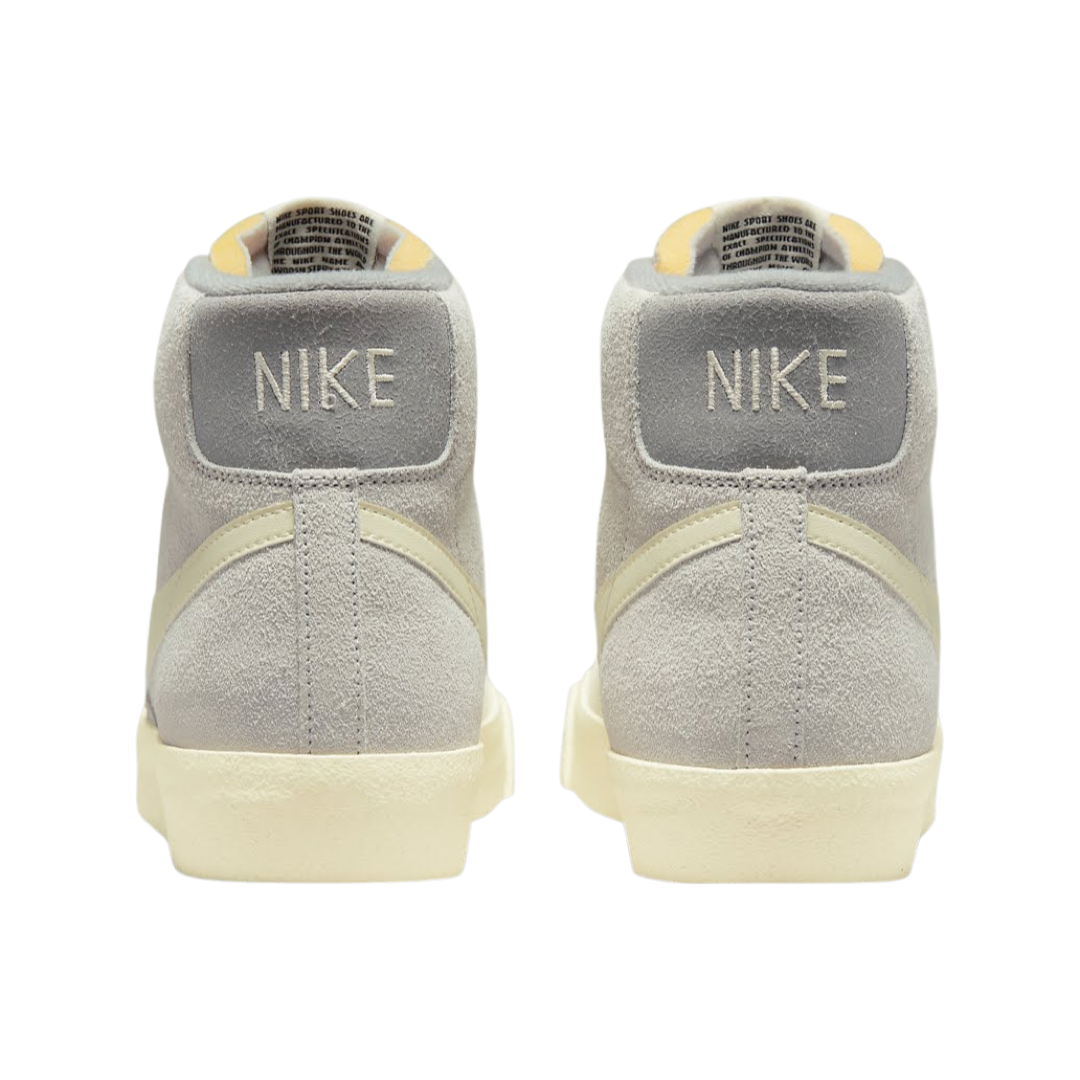Nike Blazer Mid 77 Vintage Sneakers - Light Bone/Coconut Milk/Medium Grey | Premium Retro Basketball Shoes for Men & Women | Perfect for Casual Wear, Street Style & Vintage Fashion