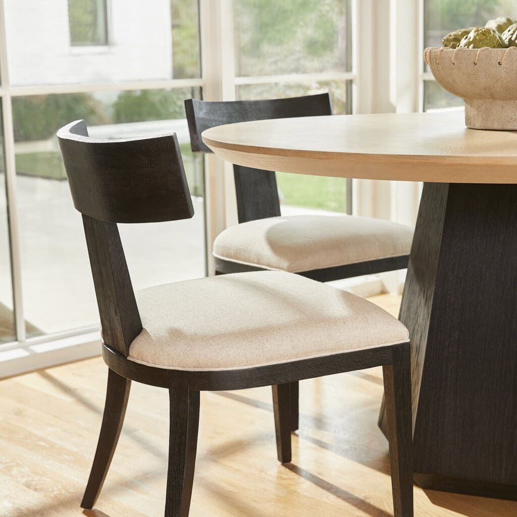 Cyan Design 11577 Lamu Dining Table - Natural & Black Wooden Dining Table for Kitchen, Dining Room & Restaurant | Modern Farmhouse Style