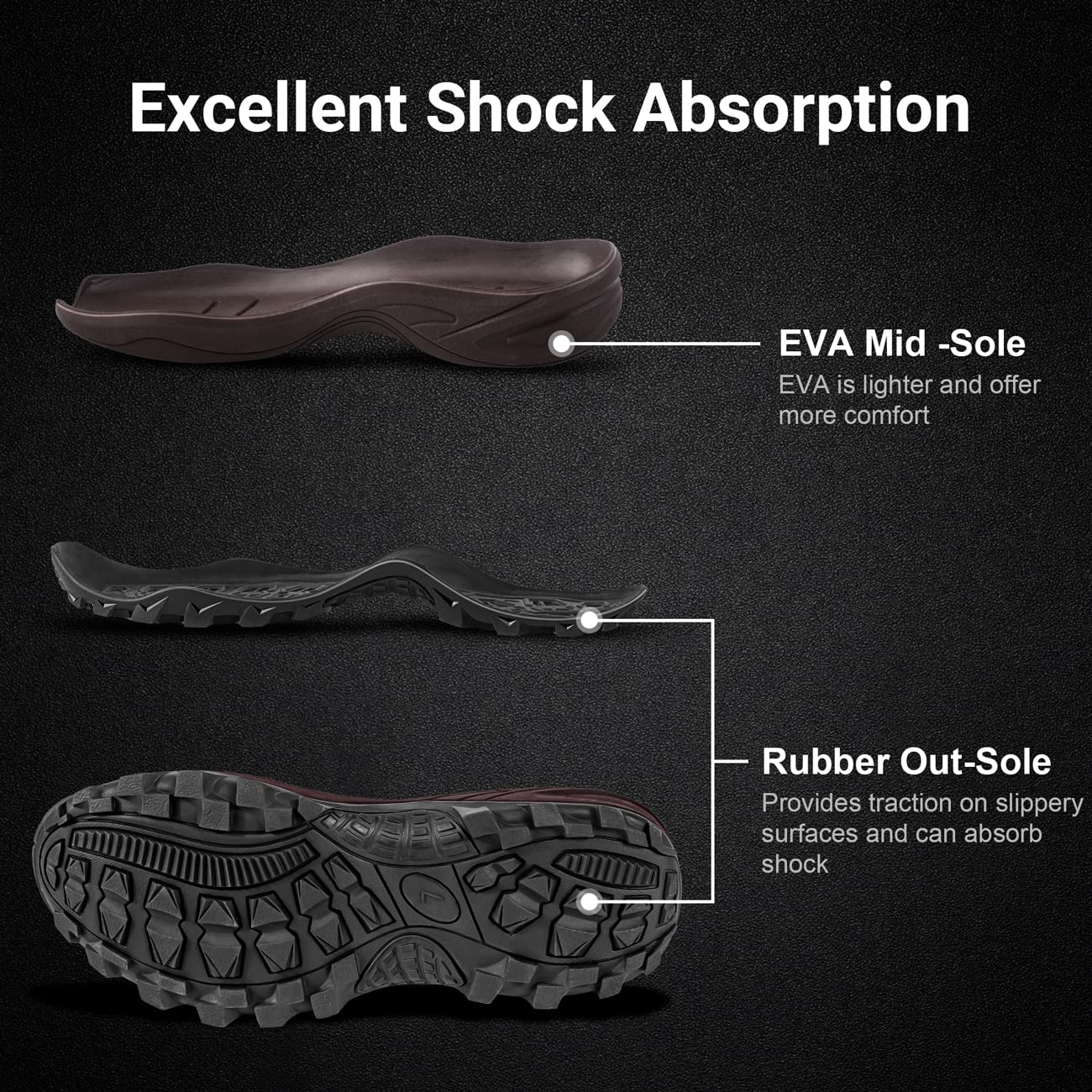 **OBCURSCO Men's & Women's Insulated 6mm Neoprene Rubber Rain Boots - Waterproof, Durable Hunting Boots for Cold Weather, Farm Work, Fishing & Outdoor Activities**    *(Perfect for Hunting, Fishing, Farming, Hiking & Wet Weather Adventures!)*