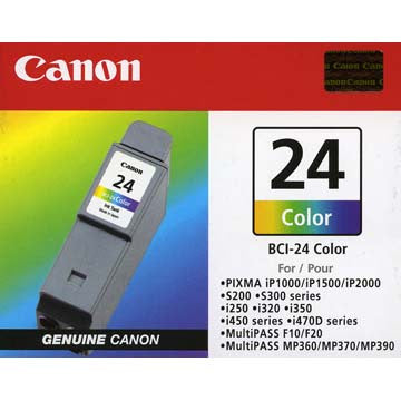 Canon BCI-24CL Color Ink Tank Refill - High-Quality Compatible Ink for Canon Printers | Perfect for Home, Office & Photo Printing