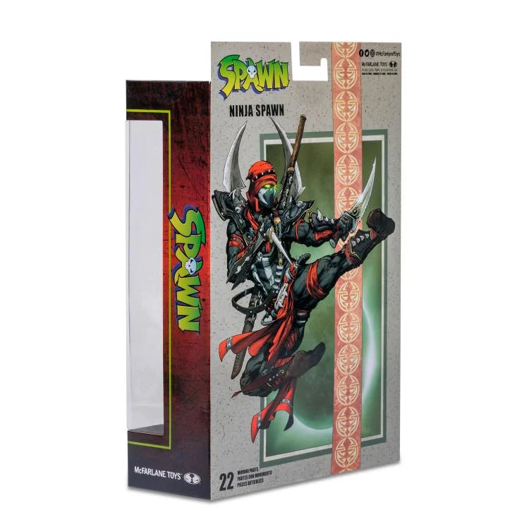 Ninja Spawn Action Figure - Spawn's Universe Collectible Toy for Adults & Fans - Perfect for Display, Cosplay, and Comic Book Enthusiasts
