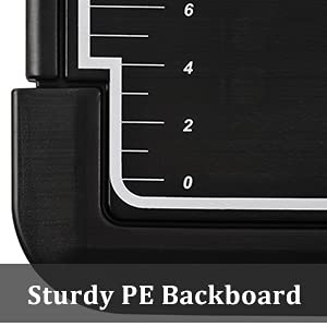 Adjustable Portable Basketball Hoop System for Outdoor & Driveway - 6.6ft to 10ft Height Adjustment with Vertical Jump Measurement - Perfect for Youth & Adult Training, Backyard Games, and Street Basketball Practice