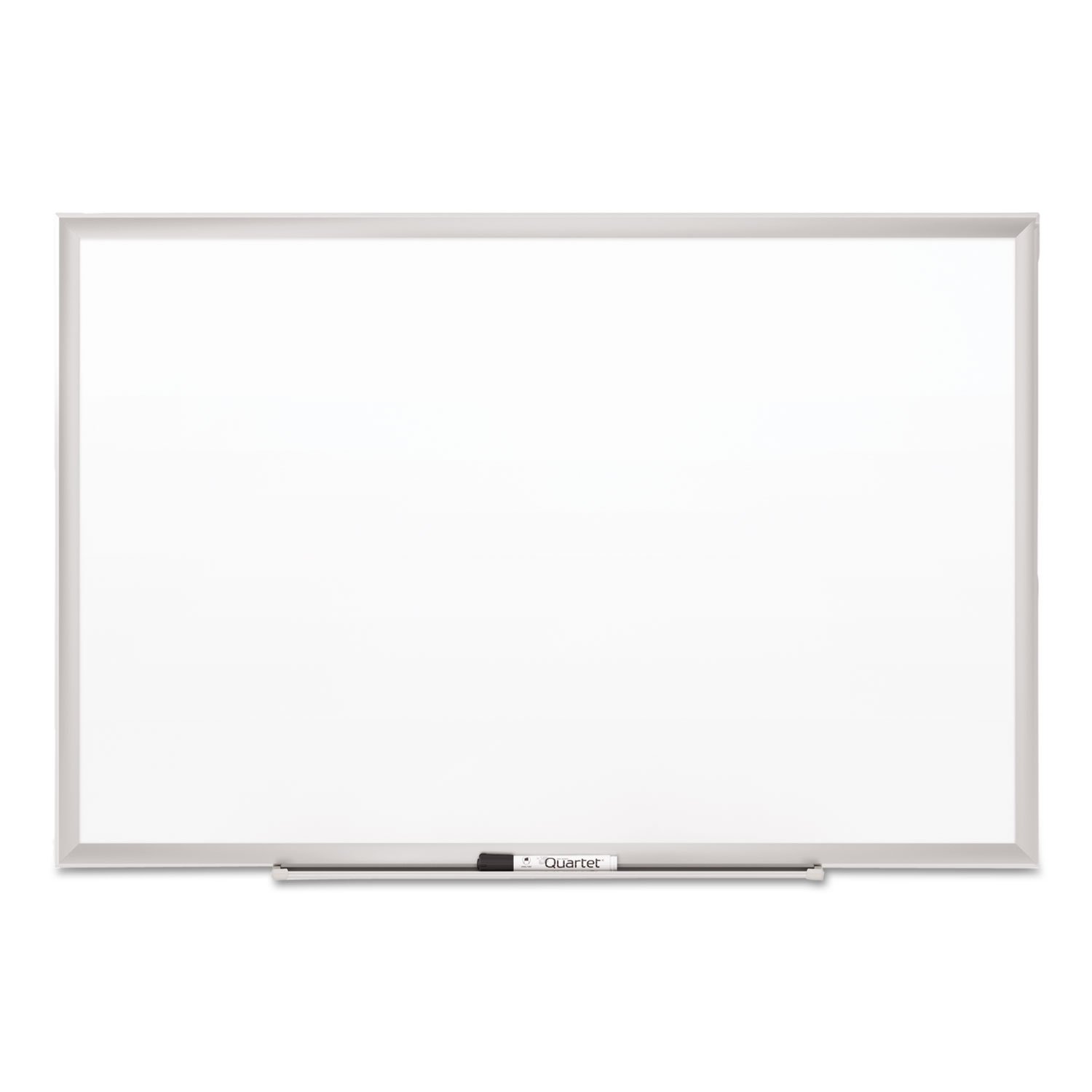 Quartet 2543 White Porcelain Dry Erase Board 3ft x 2ft - Aluminum Frame Whiteboard for Office, Classroom & Home Use - Wall Mountable Magnetic Bulletin Board