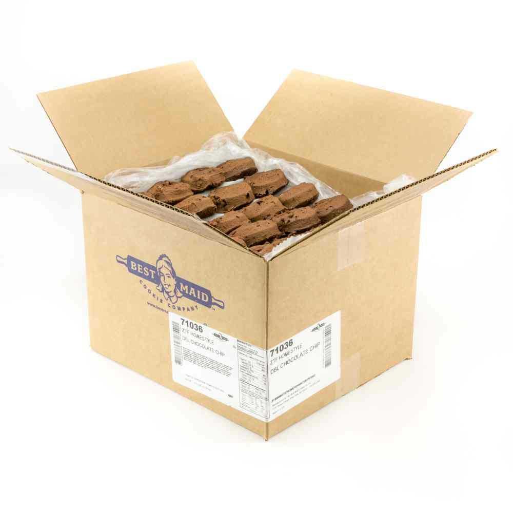 Best Maid Double Chocolate Chip Cookie Dough - 2.75oz (160 Count Case) | Perfect for Baking, Parties & School Events