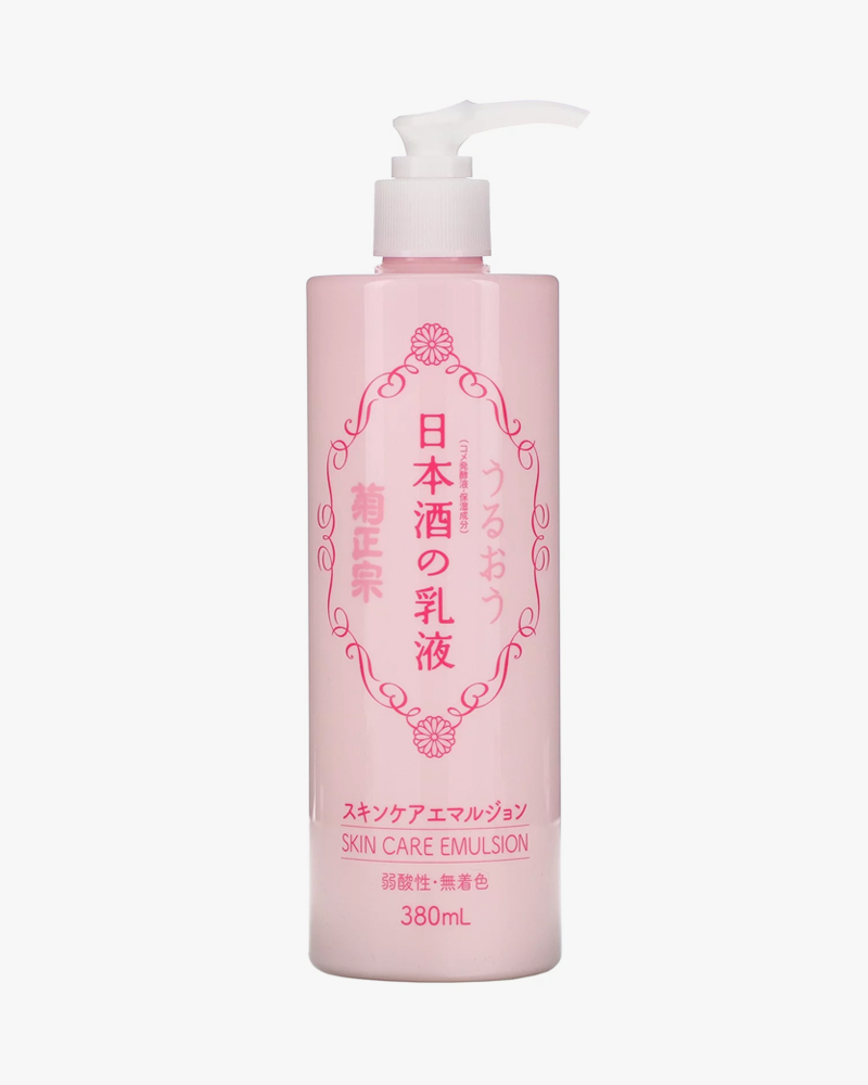 Kiku Masamune Sake Emulsion - Japanese Moisturizing Lotion for Dry Skin | Skincare & Makeup Prep